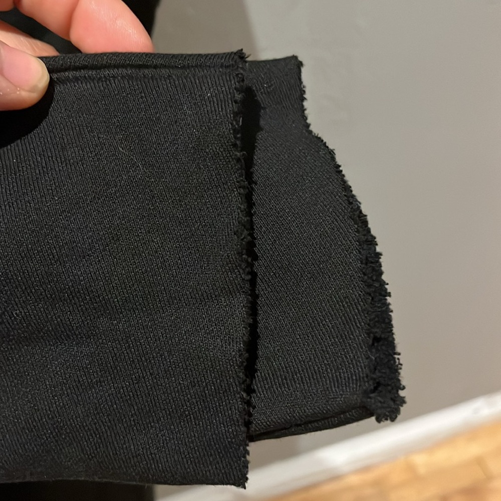 New Frank & Eileen ISABELLE
Funnel Neck DressTRIPLE FLEECE Black - Picture 8 of 17